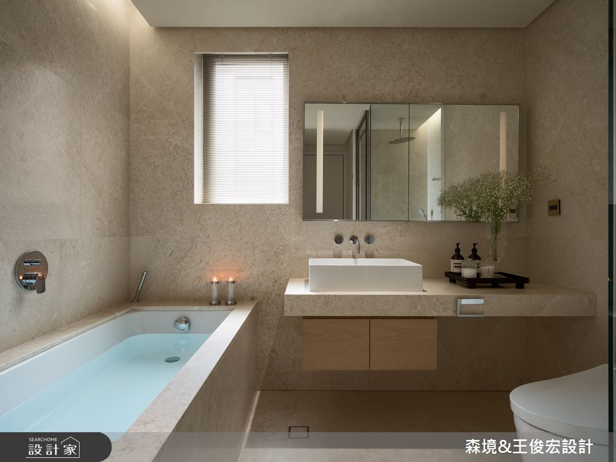 17坪新成屋(5年以下)＿現代風浴室案例圖片＿森境設計＿王俊宏_93之19