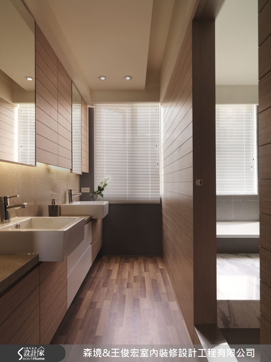 60坪新成屋(5年以下)＿現代風浴室案例圖片＿森境設計＿王俊宏_16之15