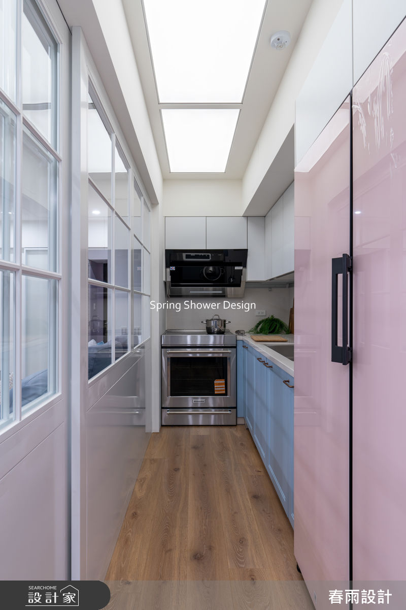 新成屋(5年以下)＿美式風廚房案例圖片＿春雨設計＿春雨_337 河堤世界A9之31