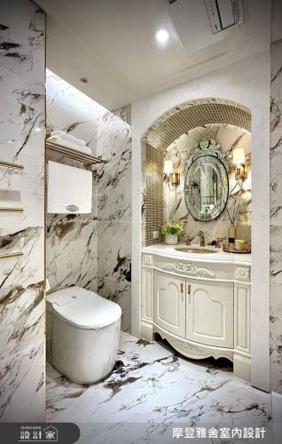 摩登雅舍_81屋主三次合作高定新古典藝術殿堂巴黎凡爾賽風格宅邸_新古典