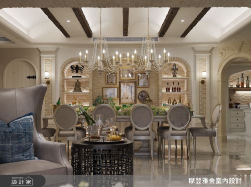 摩登雅舍_86老屋翻新百坪豪邸歐式度假莊園_異國風