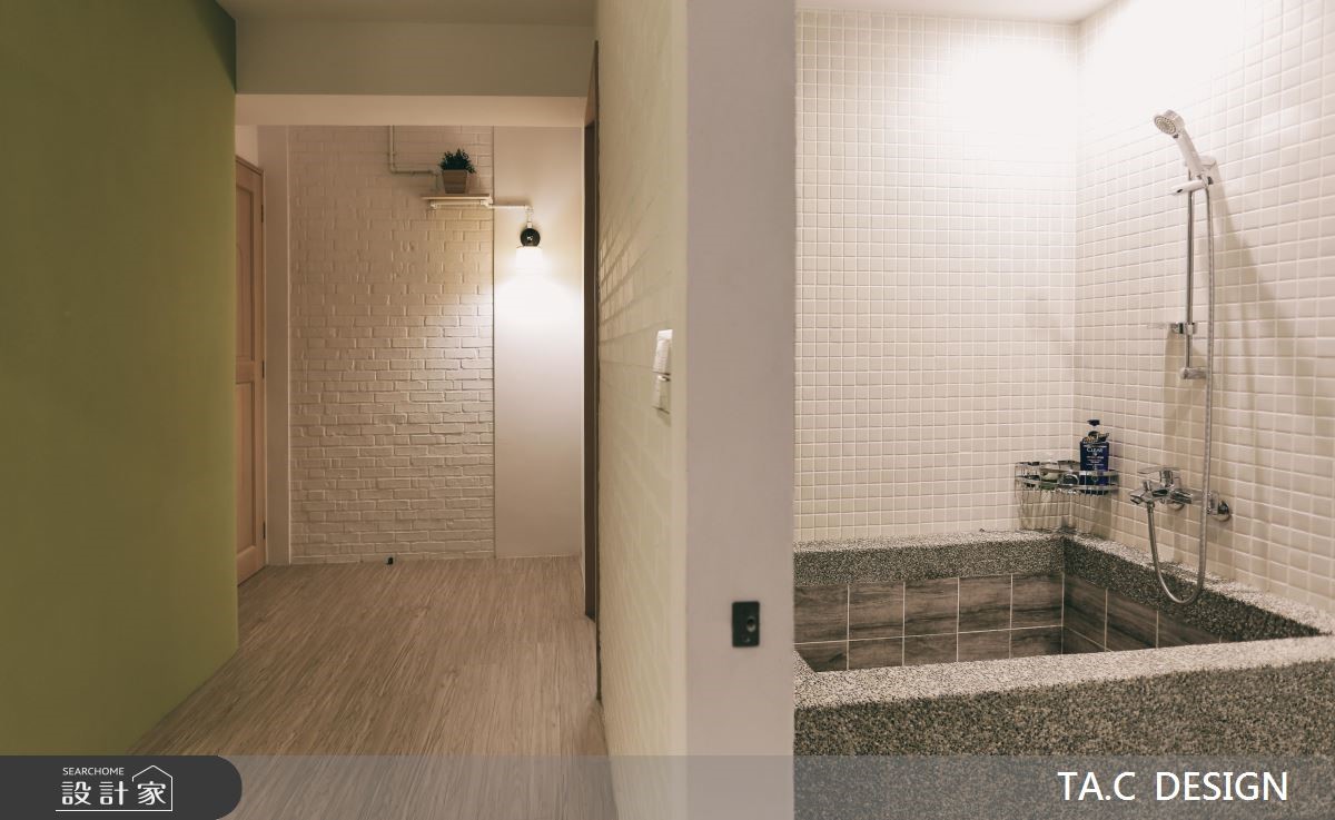 43坪老屋(16~30年)＿北歐風浴室走廊案例圖片＿太工創作設計＿太工_19之24