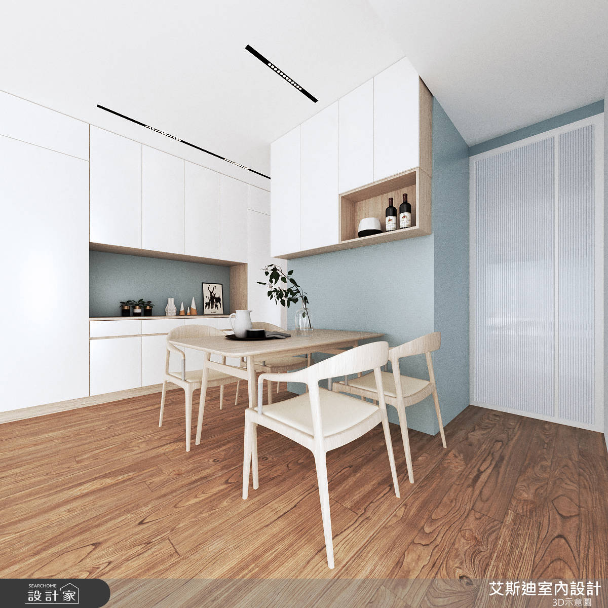 27坪新成屋(5年以下)＿北歐風餐廳案例圖片＿艾斯迪室內設計＿艾斯迪_15之4