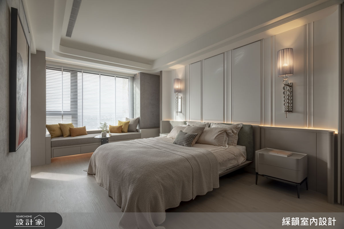 130坪毛胚屋＿現代奢華風臥室臥榻案例圖片＿綵韻室內設計有限公司＿綵韻_78之17