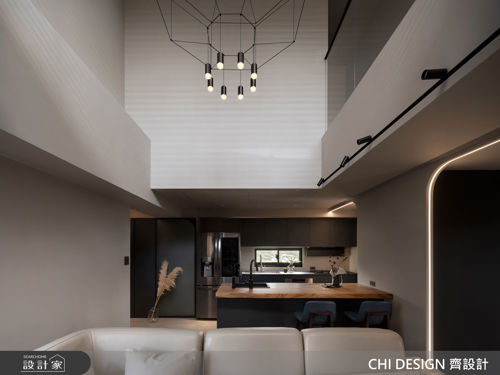 CHI DESIGN_光引 · 懸構_現代工業風