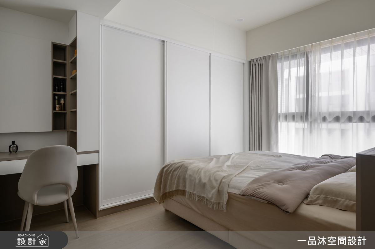 25坪新成屋(5年以下)＿簡約風臥室案例圖片＿一品沐空間設計＿一品沐_41之23