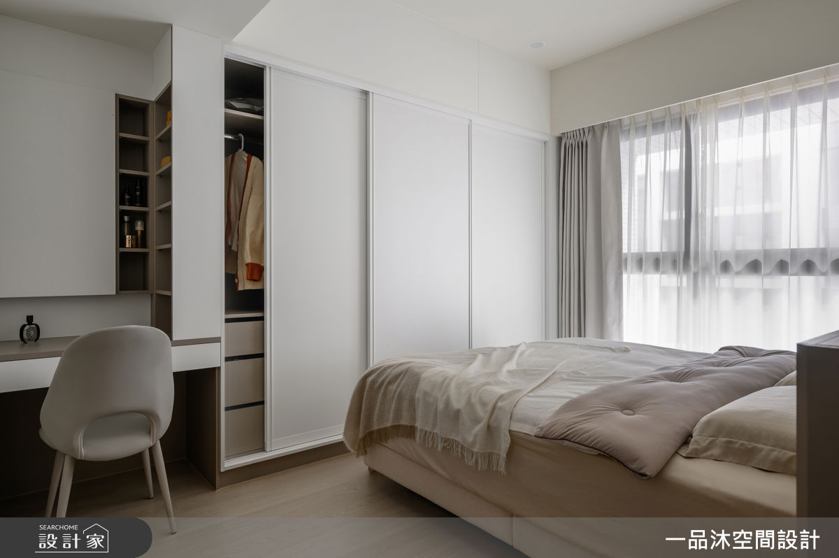 25坪新成屋(5年以下)＿簡約風臥室案例圖片＿一品沐空間設計＿一品沐_41之24