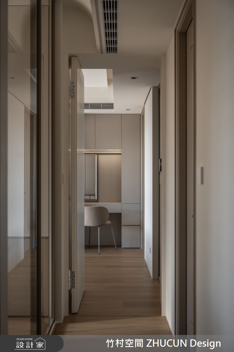 23坪新成屋(5年以下)＿現代輕美式風走廊案例圖片＿竹村空間 ZHUCUN Design＿竹村_37 境。智  Smart。Home 23坪現代輕美式風之18