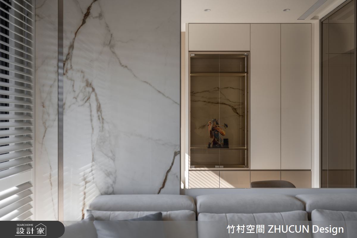 23坪新成屋(5年以下)＿現代輕美式風客廳案例圖片＿竹村空間 ZHUCUN Design＿竹村_37 境。智  Smart。Home 23坪現代輕美式風之17
