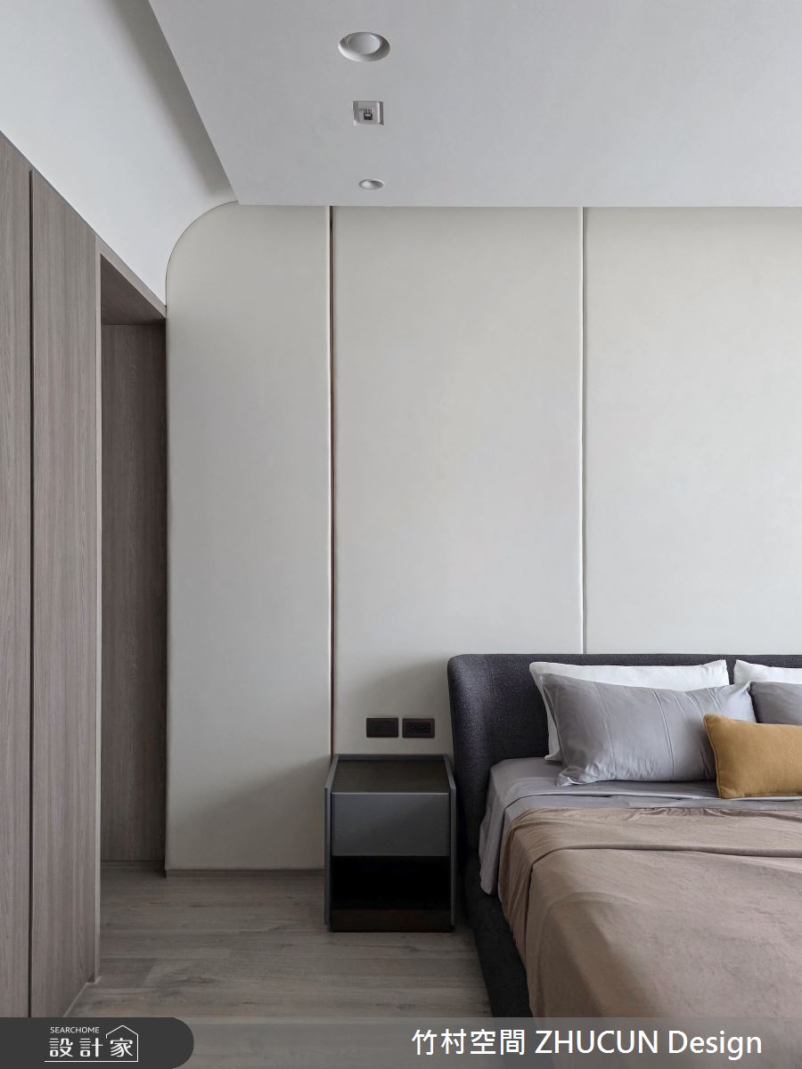 40坪中古屋(5~15年)＿現代風臥室案例圖片＿竹村空間 ZHUCUN Design＿竹村_40 境謐 Serene Realm 40坪現代風之21