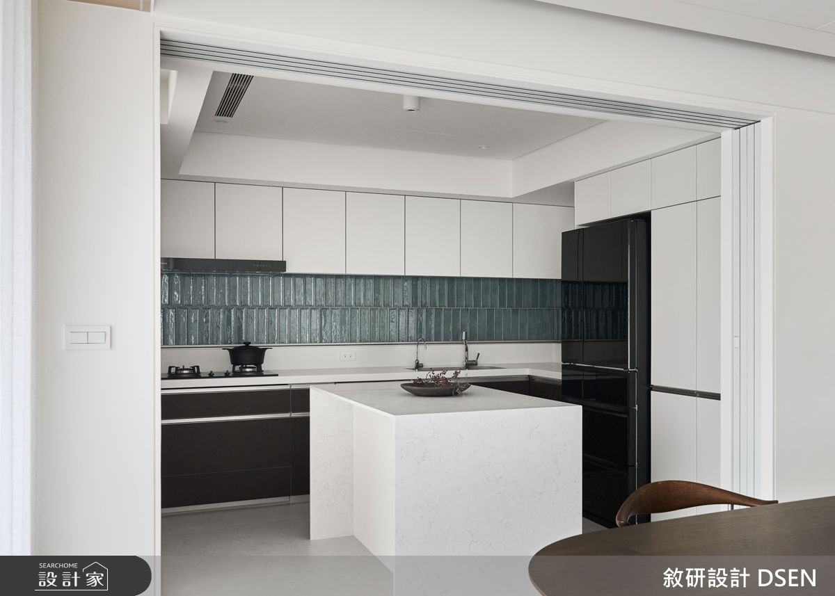 35坪老屋(16~30年)＿現代風餐廳廚房中島案例圖片＿敘研設計有限公司＿敘研_28之12