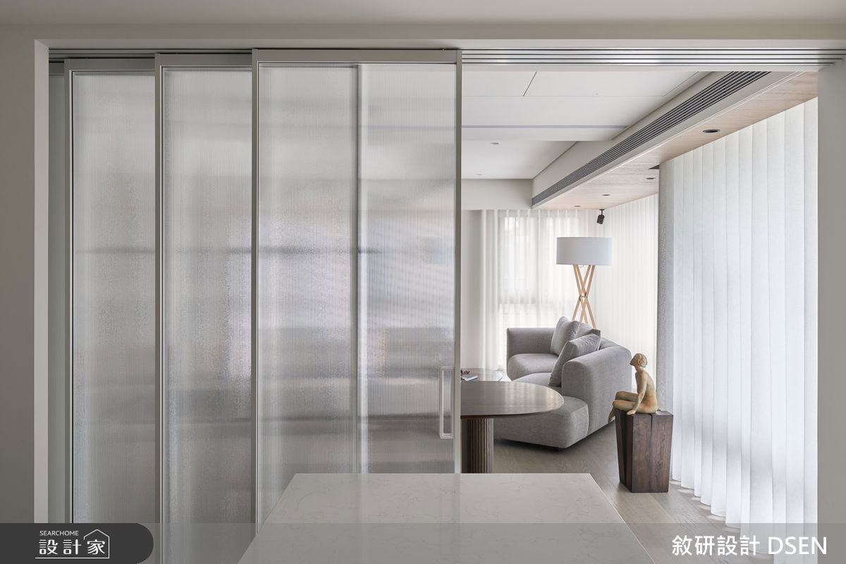 35坪老屋(16~30年)＿現代風客廳餐廳中島案例圖片＿敘研設計有限公司＿敘研_28之14