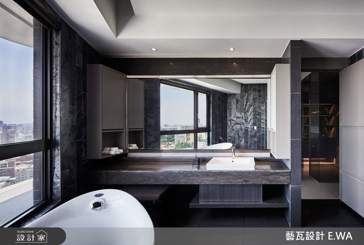 80坪新成屋(5年以下)＿現代風浴室案例圖片＿藝瓦室內設計＿藝瓦_05之9