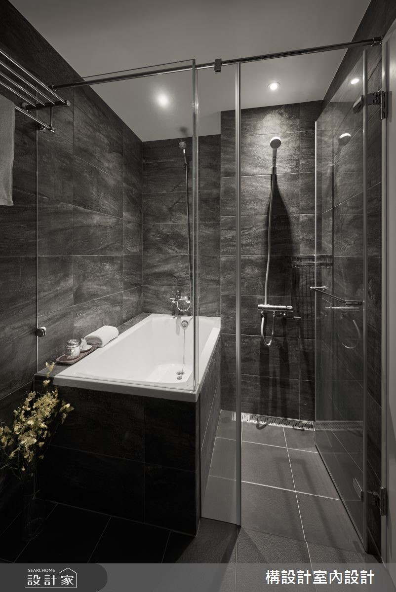 10坪中古屋(5~15年)＿現代風浴室案例圖片＿構設計＿構設計_家的延伸之15