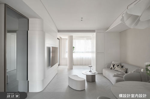 構設計_弧與白的光景_現代風