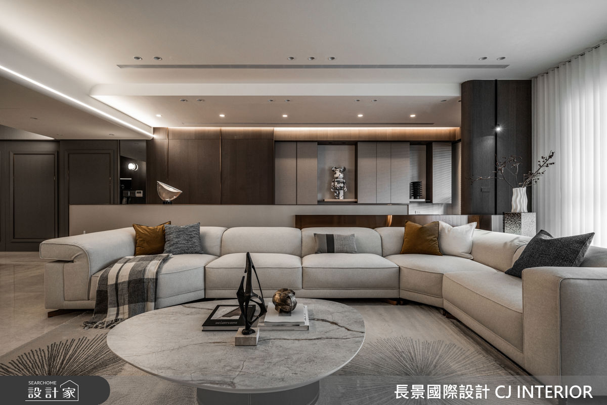 63坪新成屋(5年以下)＿現代風客廳案例圖片＿長景設計＿長景_43美術皇居_隱奢境邸之26