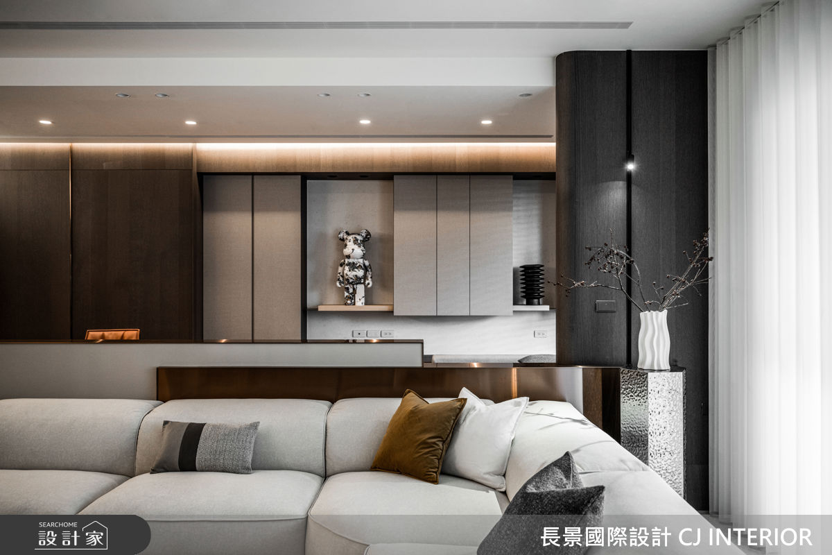 63坪新成屋(5年以下)＿現代風客廳案例圖片＿長景設計＿長景_43美術皇居_隱奢境邸之27