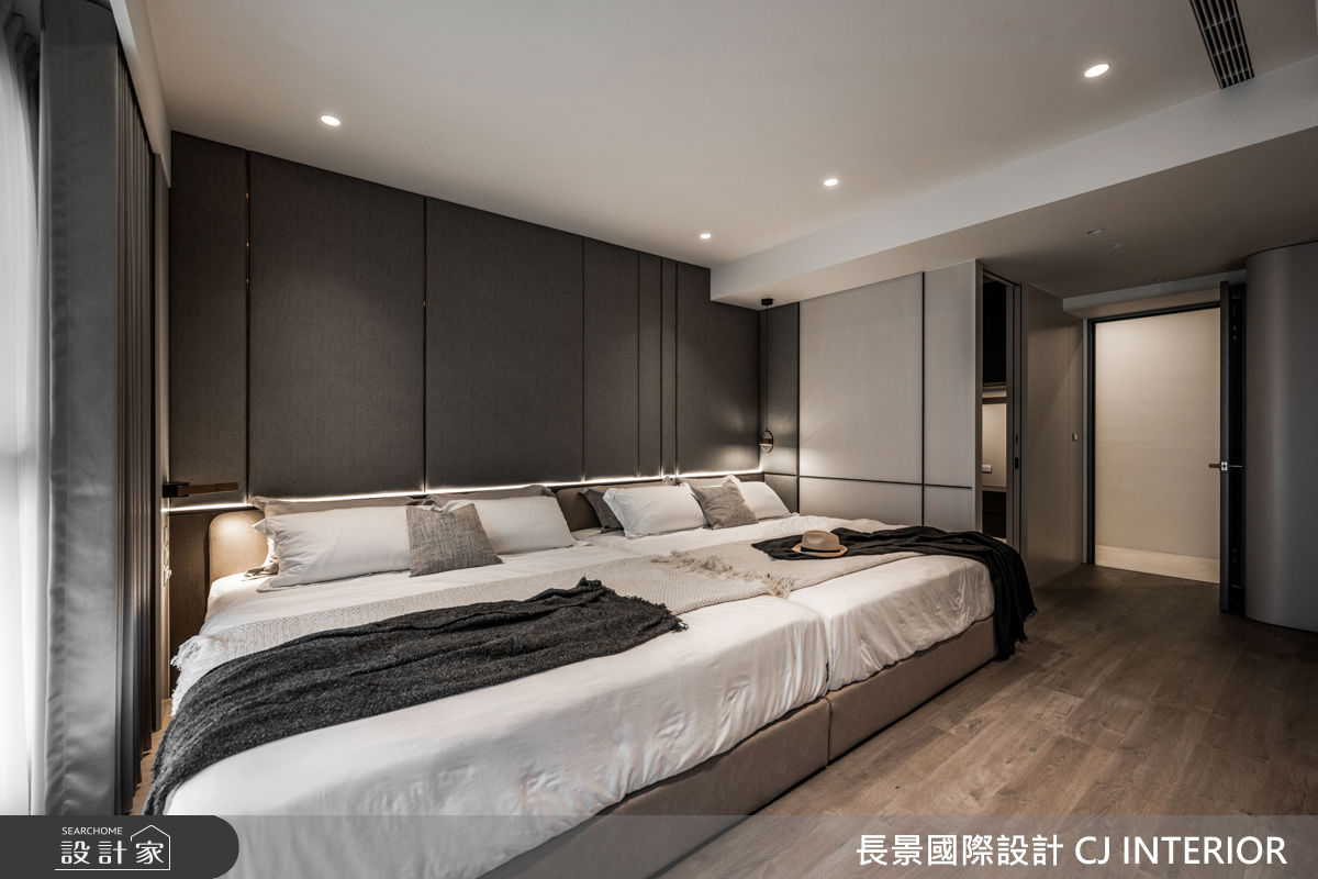 63坪新成屋(5年以下)＿現代風臥室案例圖片＿長景設計＿長景_43美術皇居_隱奢境邸之40