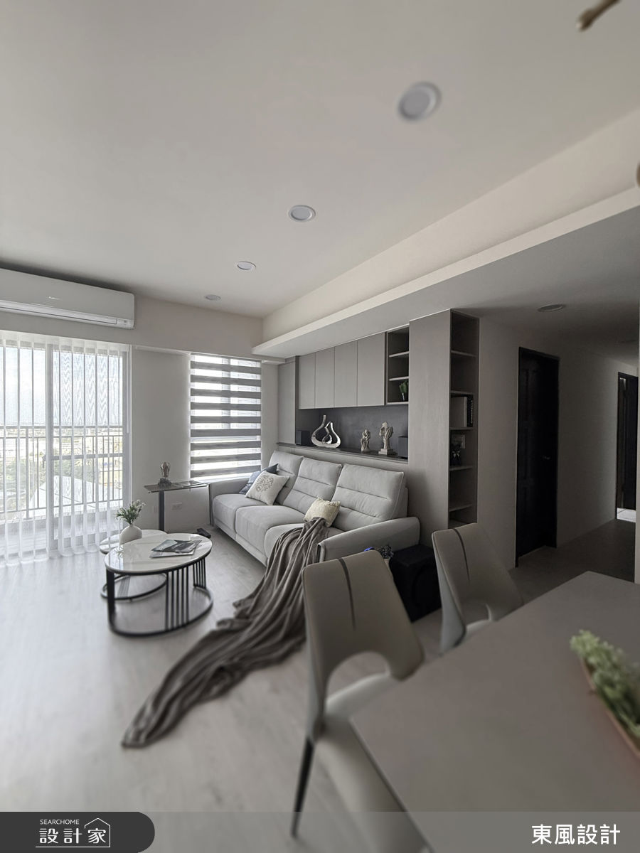 28坪新成屋(5年以下)＿現代風客廳餐廳案例圖片＿東風室內設計＿東風_71_新竹之11