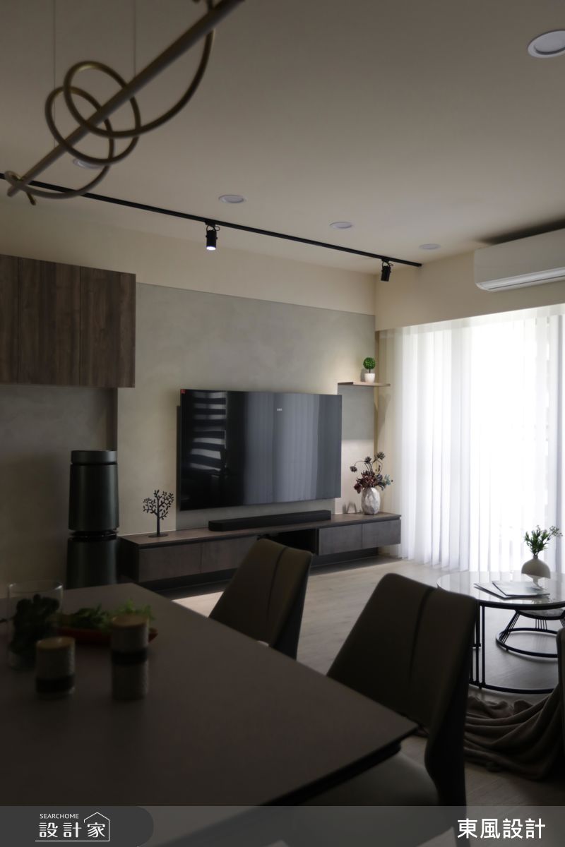 28坪新成屋(5年以下)＿現代風客廳餐廳案例圖片＿東風室內設計＿東風_71_新竹之10