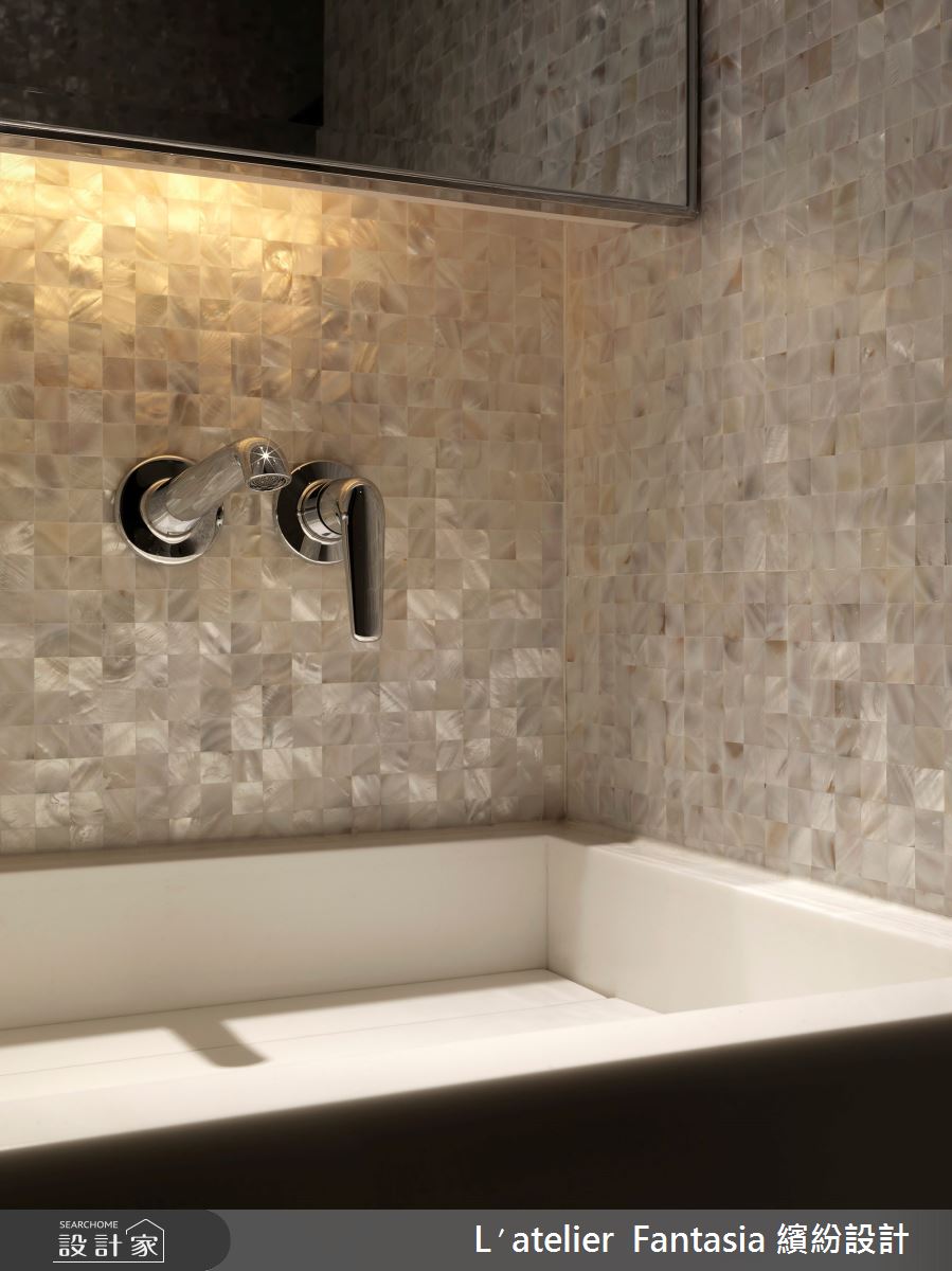 19坪新成屋(5年以下)＿新古典浴室案例圖片＿L′atelier Fantasia 繽紛設計＿繽紛_08之15