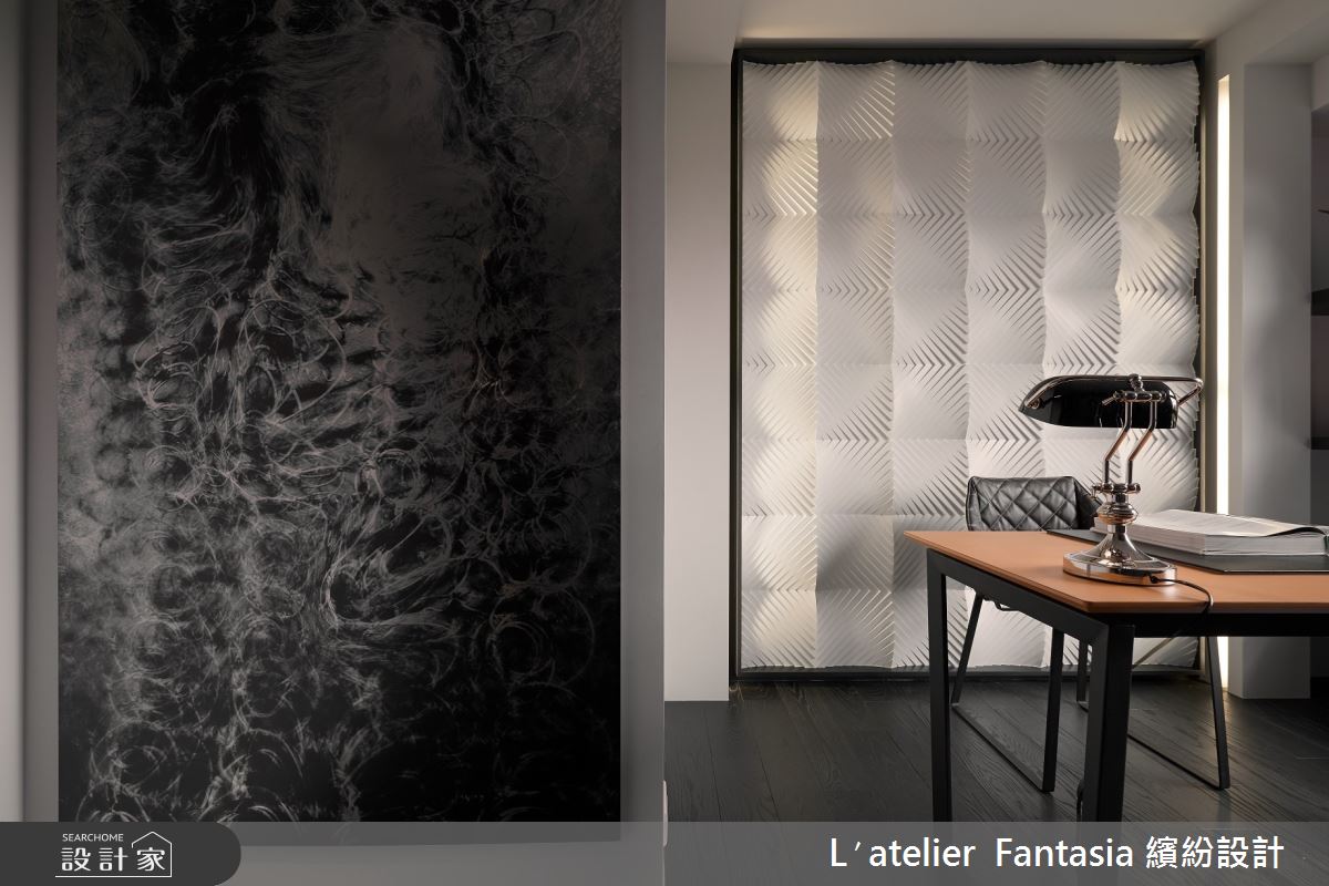 29坪新成屋(5年以下)＿現代風書房案例圖片＿L′atelier Fantasia 繽紛設計＿繽紛_05之16