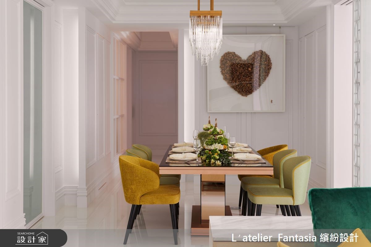60坪新成屋(5年以下)＿新古典餐廳案例圖片＿L′atelier Fantasia 繽紛設計＿繽紛_16之21