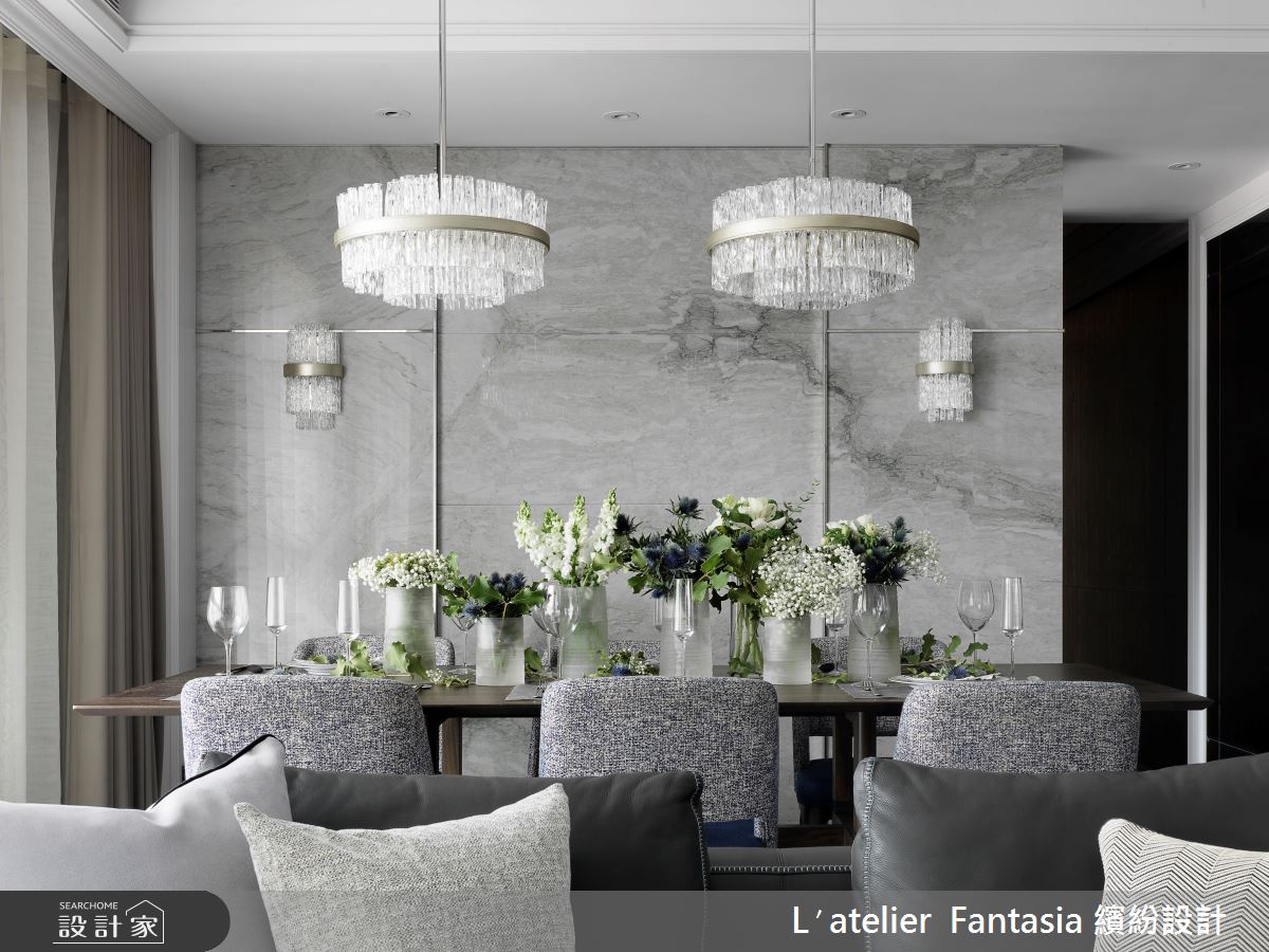 43坪新成屋(5年以下)＿新古典餐廳案例圖片＿L′atelier Fantasia 繽紛設計＿繽紛_15之8