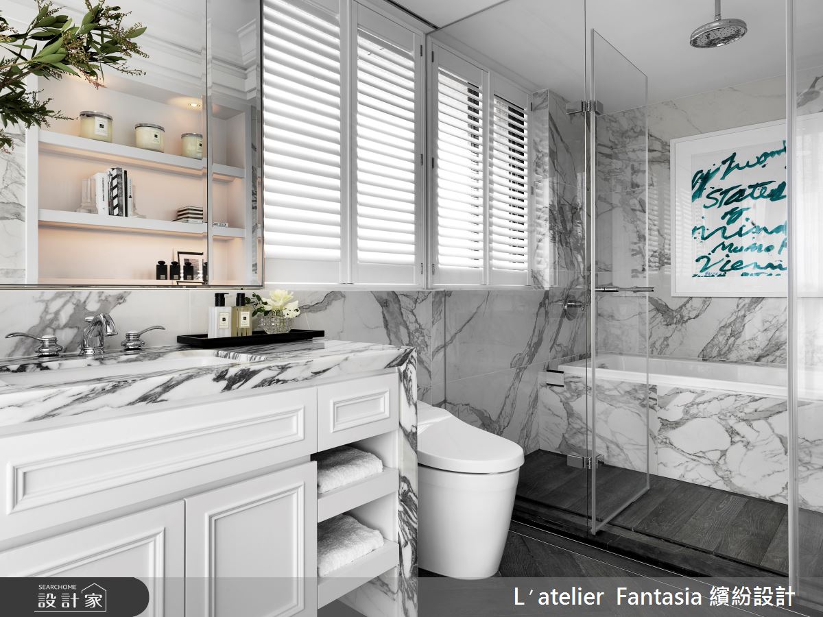 43坪新成屋(5年以下)＿新古典浴室案例圖片＿L′atelier Fantasia 繽紛設計＿繽紛_15之15