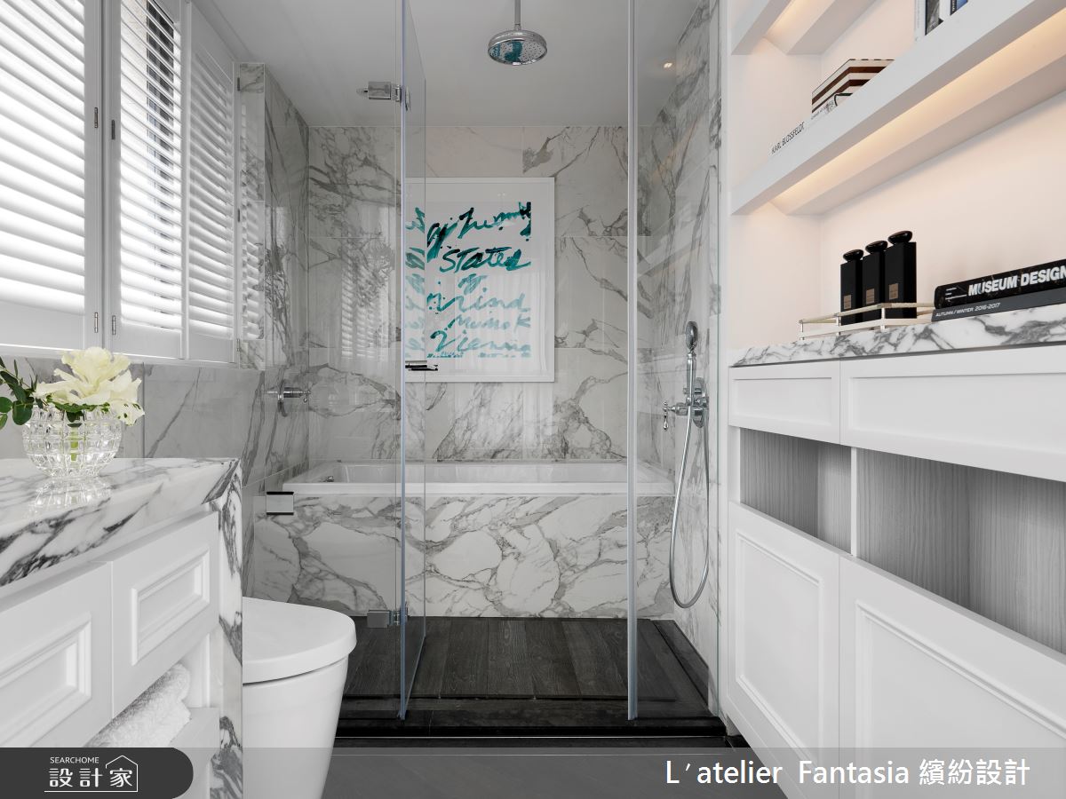 43坪新成屋(5年以下)＿新古典浴室案例圖片＿L′atelier Fantasia 繽紛設計＿繽紛_15之16