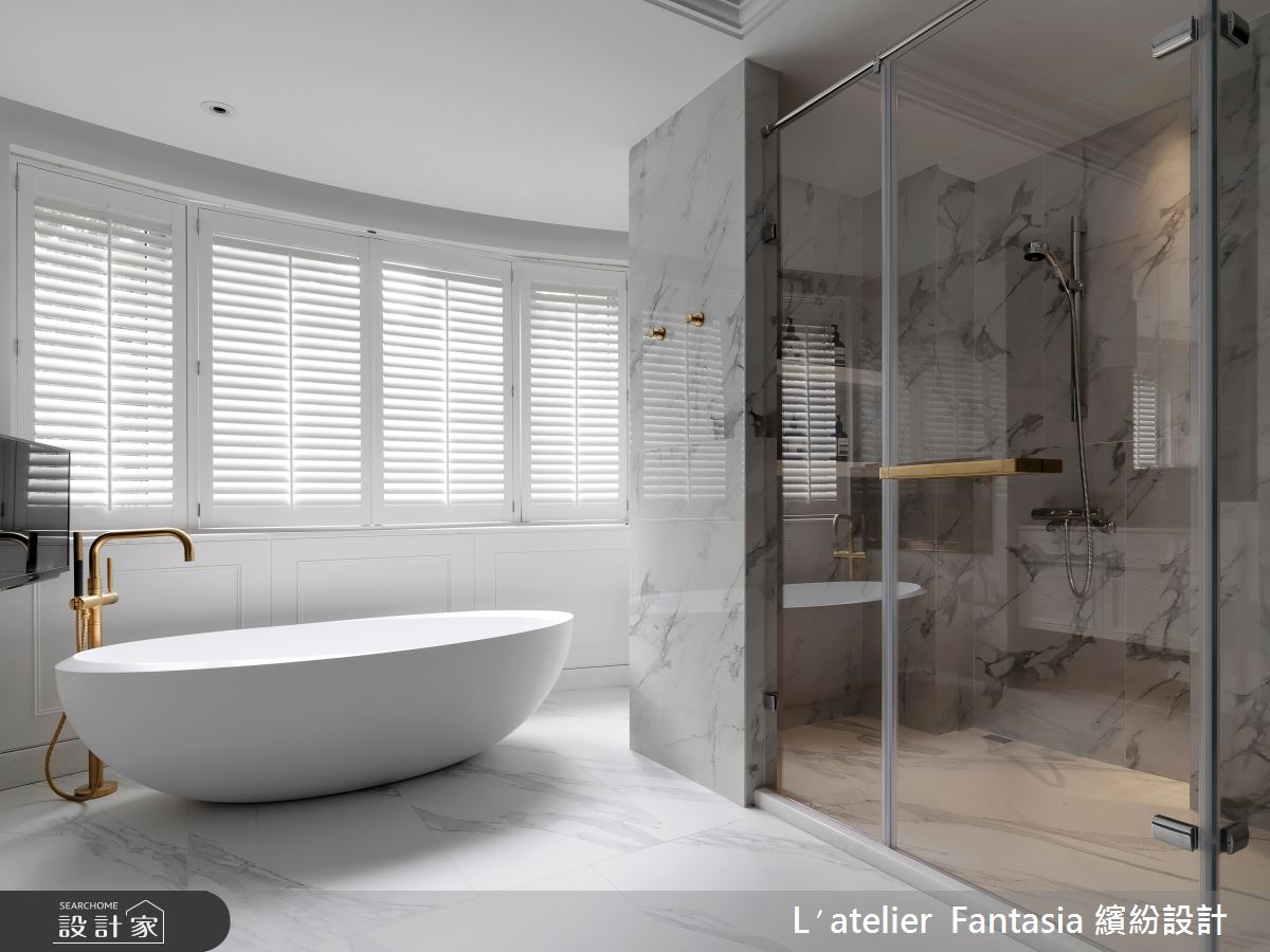 100坪中古屋(5~15年)＿新古典浴室案例圖片＿L′atelier Fantasia 繽紛設計＿繽紛_33之21