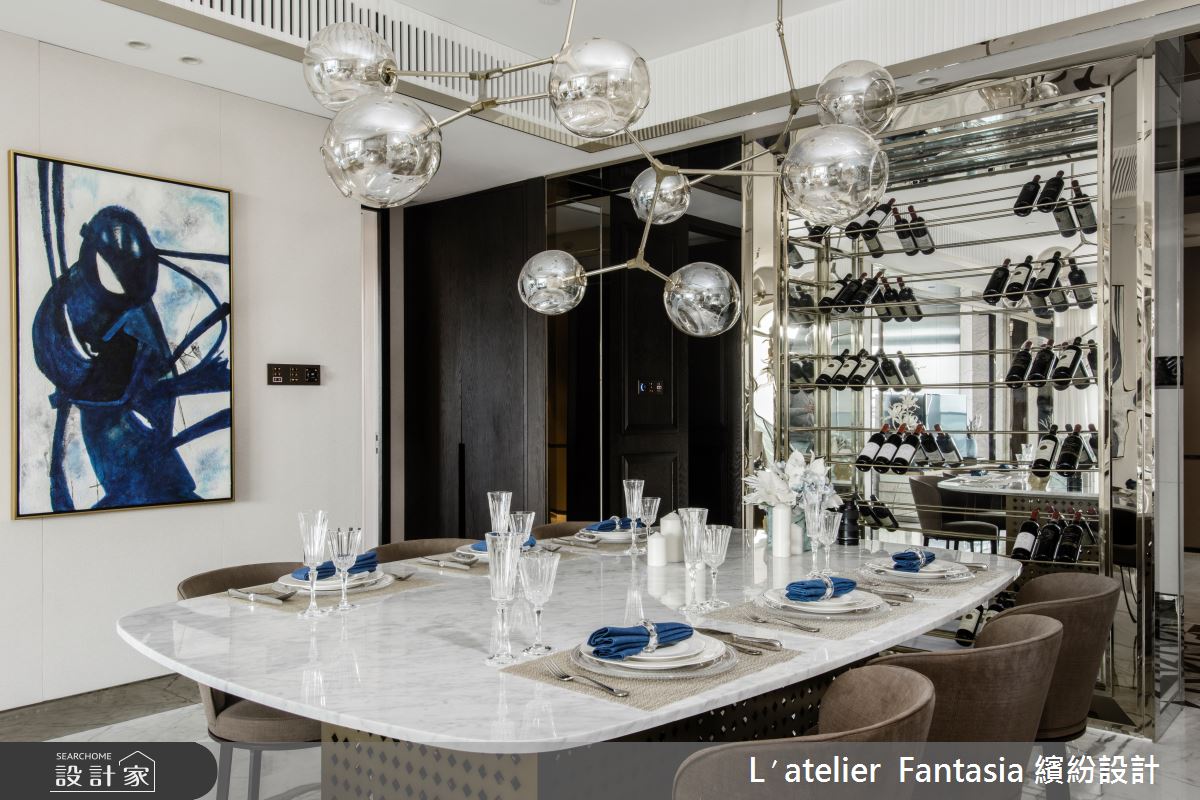 43坪新成屋(5年以下)＿現代風餐廳案例圖片＿L′atelier Fantasia 繽紛設計＿繽紛_28之9