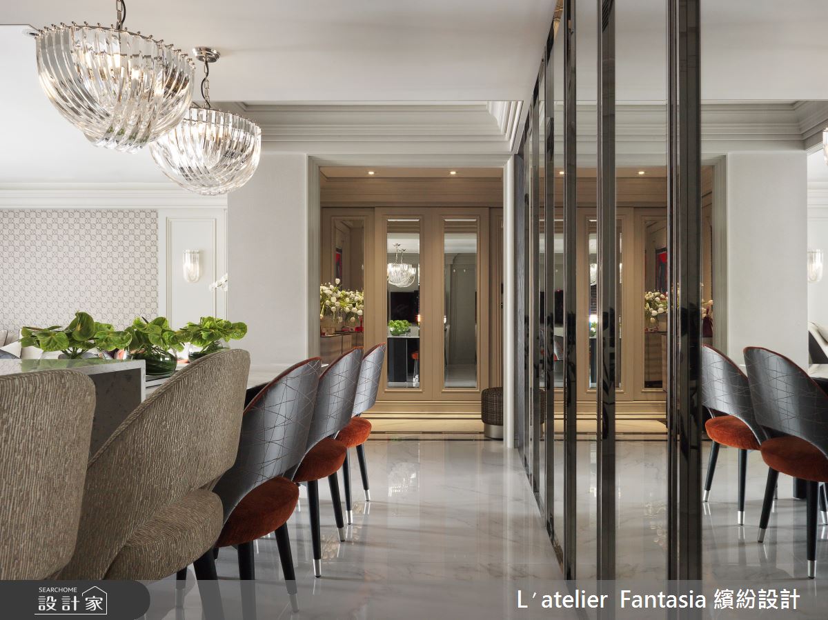 58坪新成屋(5年以下)＿新古典餐廳案例圖片＿L′atelier Fantasia 繽紛設計＿繽紛_10之6