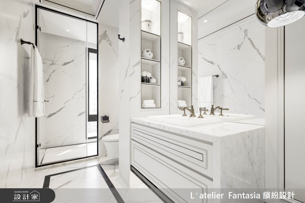 37坪新成屋(5年以下)＿新古典浴室案例圖片＿L′atelier Fantasia 繽紛設計＿繽紛_23之14