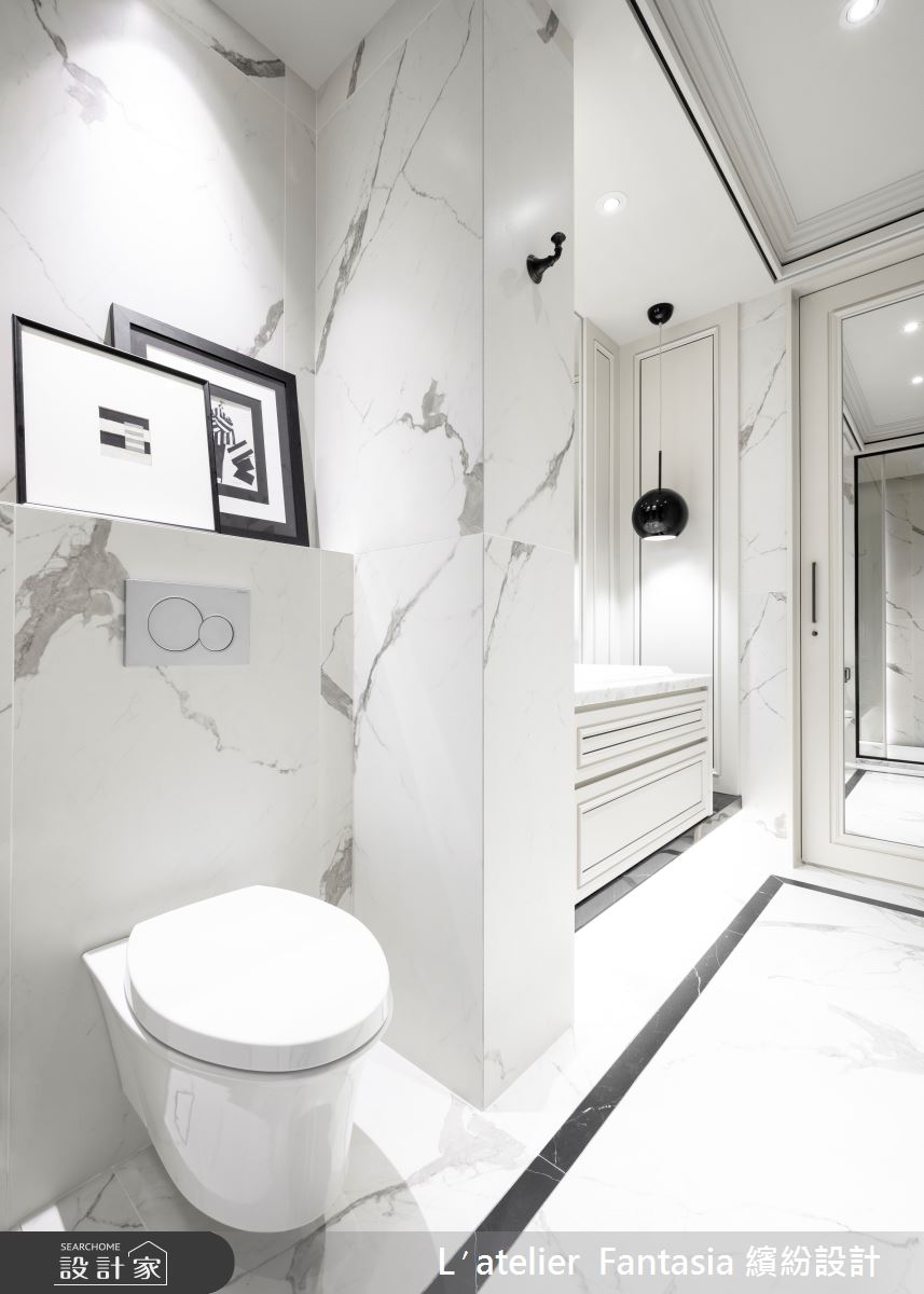 37坪新成屋(5年以下)＿新古典浴室案例圖片＿L′atelier Fantasia 繽紛設計＿繽紛_23之15