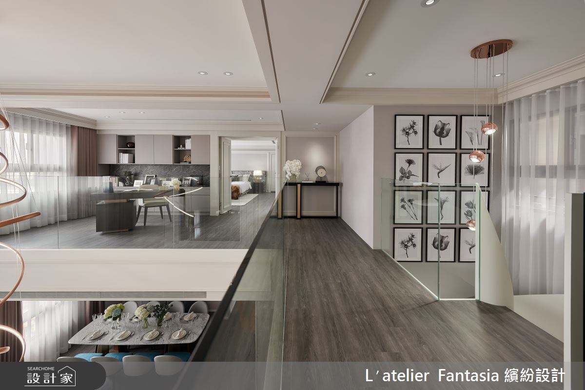 60坪新成屋(5年以下)＿新古典餐廳書房走廊案例圖片＿L′atelier Fantasia 繽紛設計＿繽紛_03之9