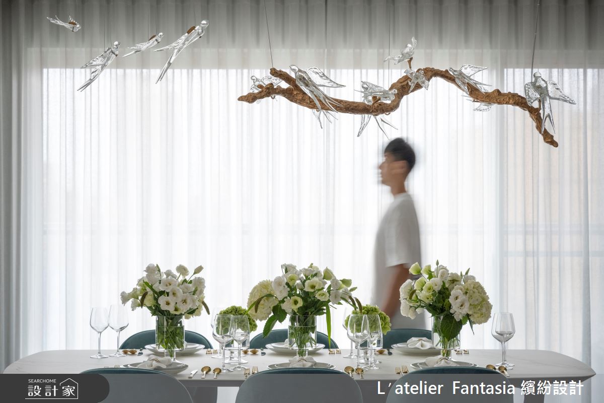 63坪新成屋(5年以下)＿新古典餐廳案例圖片＿L′atelier Fantasia 繽紛設計＿繽紛_24之9