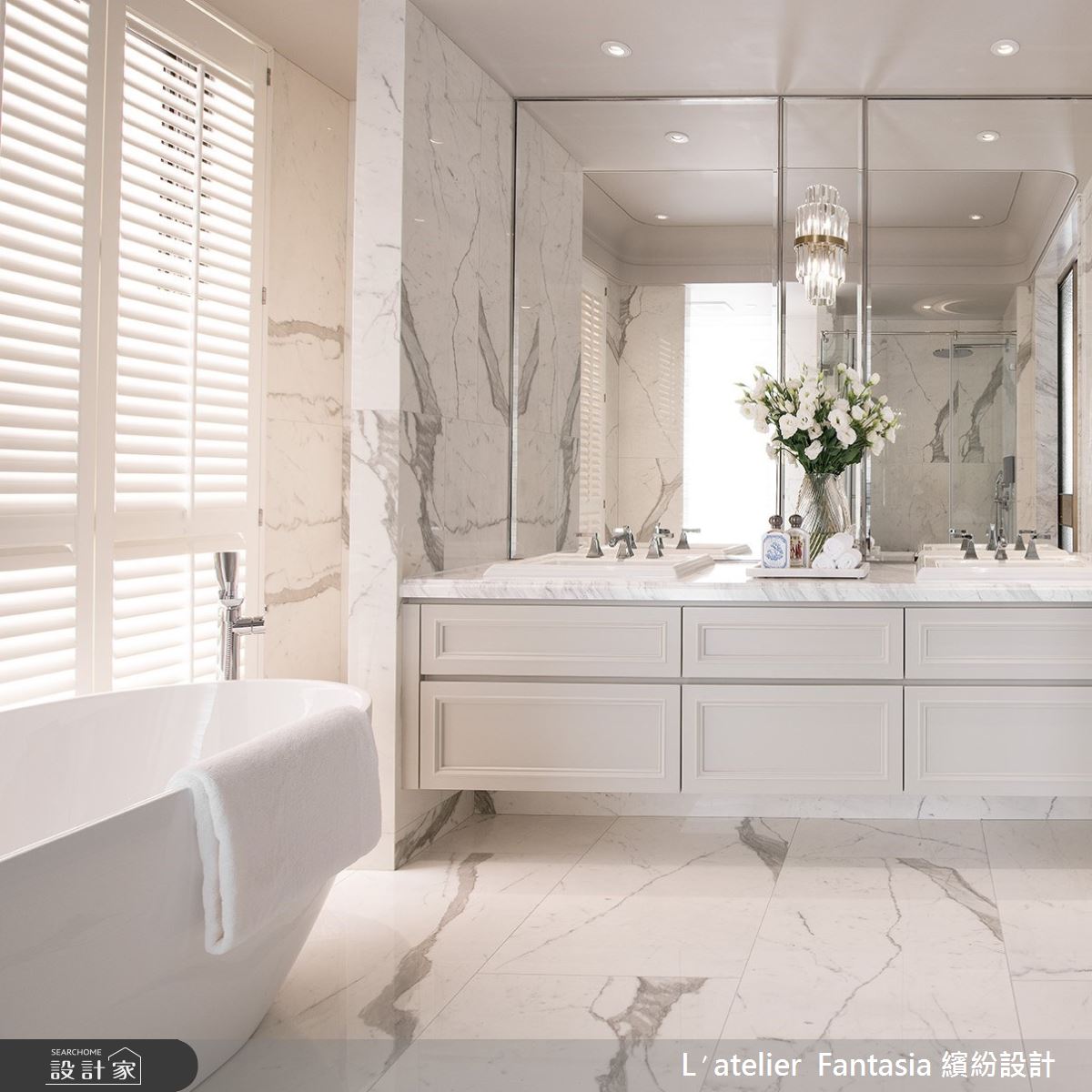 47坪中古屋(5~15年)＿新古典浴室案例圖片＿L′atelier Fantasia 繽紛設計＿繽紛_26之16