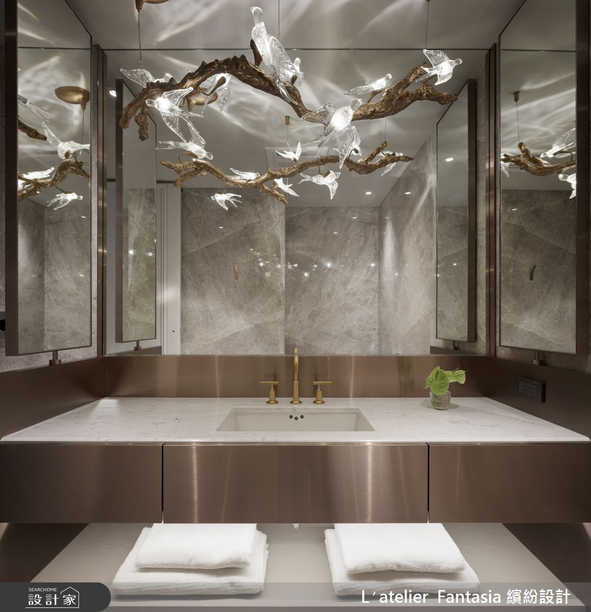 113坪新成屋(5年以下)＿新古典浴室案例圖片＿L′atelier Fantasia 繽紛設計＿繽紛_31之15
