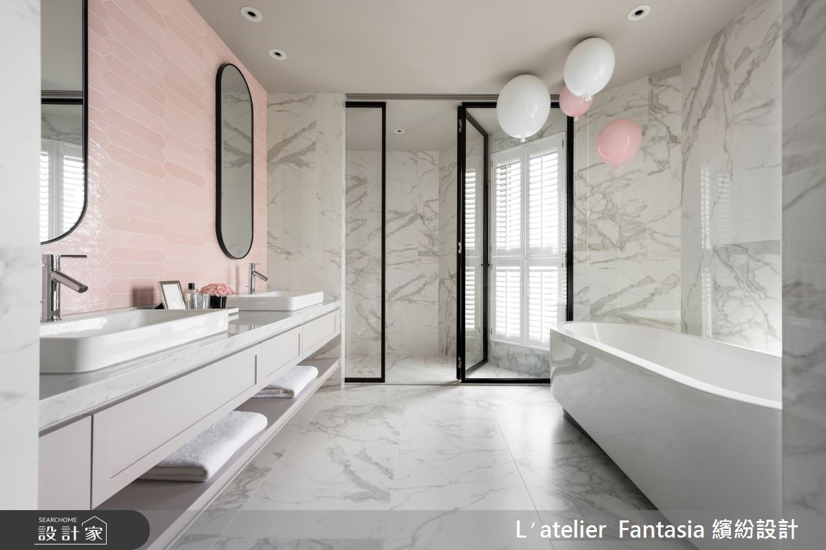 300坪新成屋(5年以下)＿豪宅風浴室案例圖片＿L′atelier Fantasia 繽紛設計＿繽紛_32之27