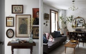 牆面刷白 + 古董家具 + 植栽佈置！夫妻聯手把曼哈頓老舊小公寓變 Vintage 迷的理想境地_視覺圖