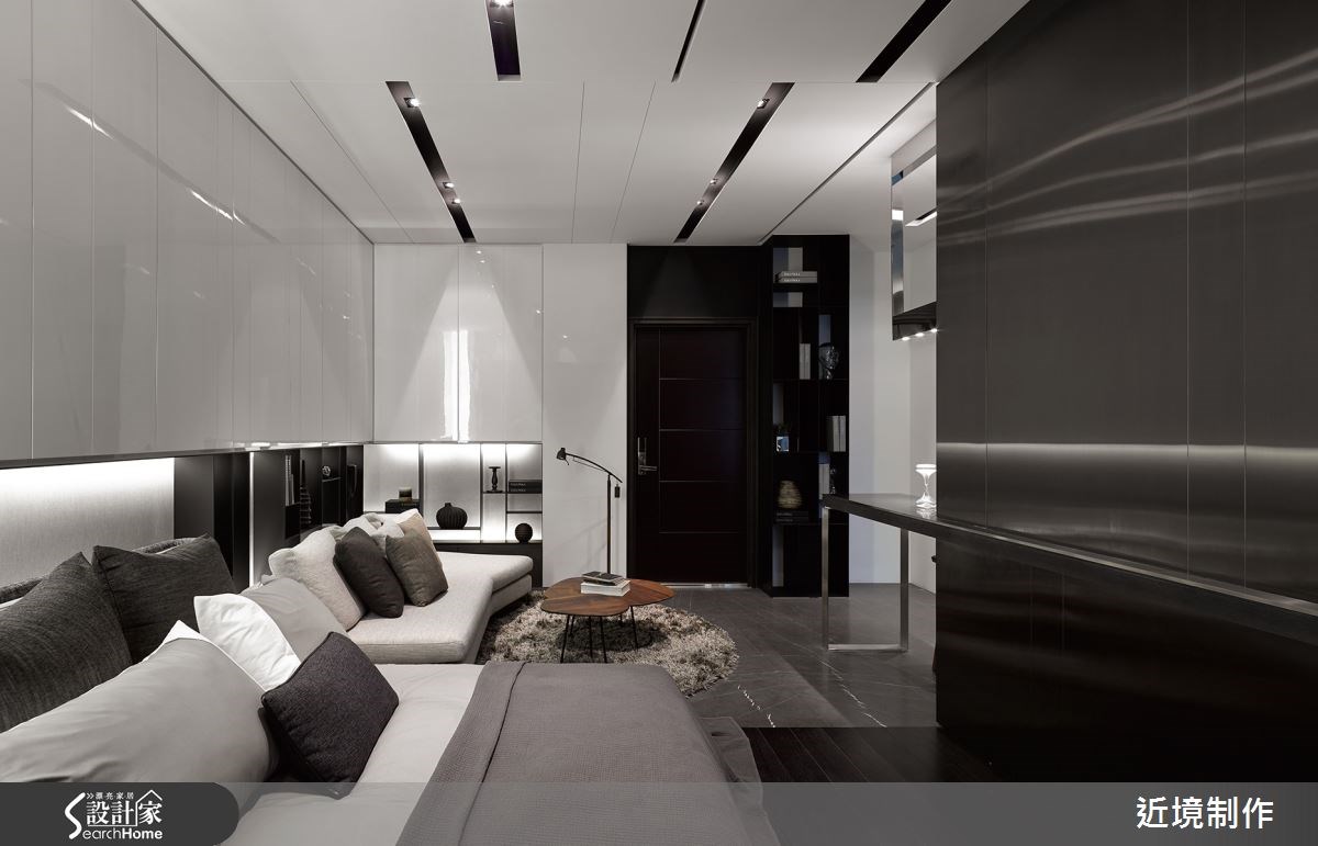 極簡美學游刃 10 坪小宅，完美構築時尚現代質感居所
