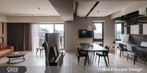 40 坪現代好宅　坐看河景View的風尚生活_視覺圖