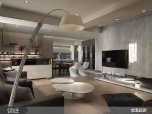 空間瑜珈術！伸展場域打通動線 讓 40 坪綻放大宅格調_視覺圖