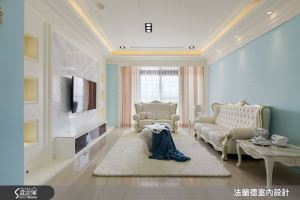 愛上水藍色新古典  開啟一家 4 口的浪漫貴族生活_視覺圖