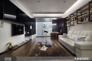 破解老屋狹長困擾！ 化身 27 坪俐落時尚現代宅_視覺圖