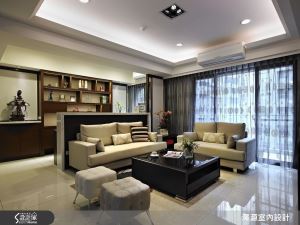 東方典麗 X 優雅簡約　32 坪也能坐擁大宅氣勢！_視覺圖