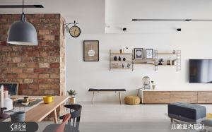 純淨亮麗的居家日常！ 為你打造 45 坪北歐心靈地景_視覺圖