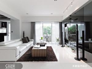 黑白浪漫主義！ 淬鍊 48 坪優質新婚居所_視覺圖