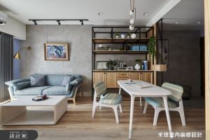 神秘紫、時髦金混搭得剛剛好！專屬單身女子的個性新古典宅_視覺圖
